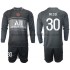 Maillot Paris Saint-Germain Lionel Messi 30 Enfant Tenue 3ème 2021-2022 Manche Longue
