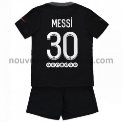 Maillot Paris Saint-Germain Lionel Messi 30 Enfant Tenue 3ème 2021-2022 Manche Courte
