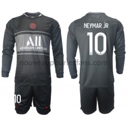 Maillot Paris Saint-Germain Neymar JR 10 Enfant Tenue 3ème 2021-2022 Manche Longue