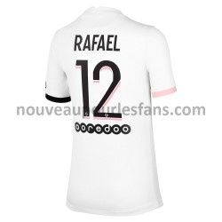 Maillot Paris Saint-Germain Rafinha 12 Tenue Extérieur 2021-2022 Manche Courte