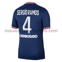 Maillot Paris Saint-Germain Sergio Ramos 4 Tenue Domicile 2021-2022 Manche Courte