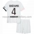 Maillot Paris Saint-Germain Sergio Ramos 4 Enfant Tenue Extérieur 2021-2022 Manche Courte