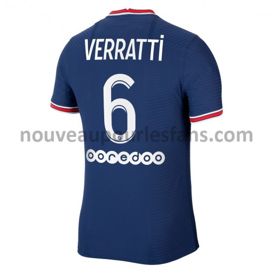 Maillot Paris Saint-Germain PSG Marco Verratti 6 Tenue Domicile 2021-2022 Manche Courte