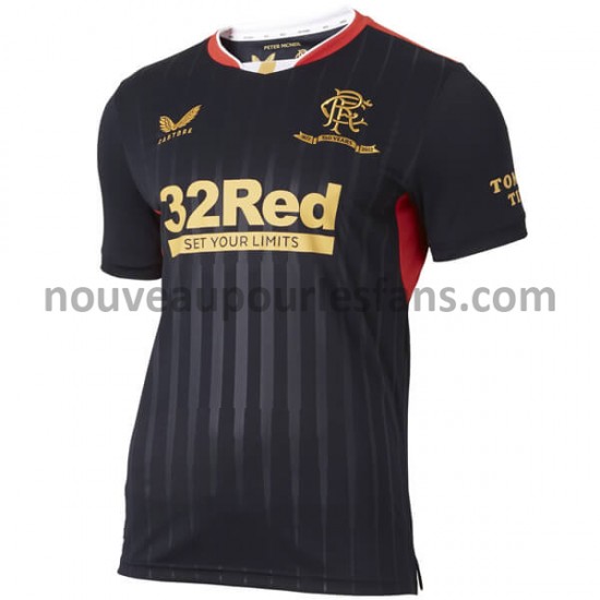 Maillot Rangers Tenue Extérieur 2021-2022 Manche Courte