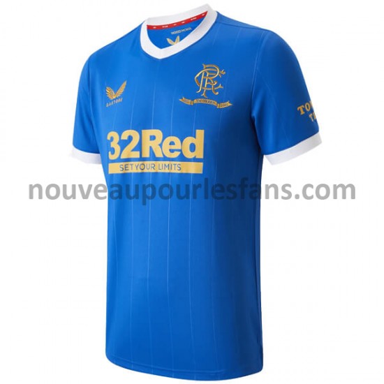 Maillot Rangers Tenue Domicile 2021-2022 Manche Courte