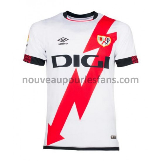 Maillot Rayo Vallecano Tenue Domicile 2021-2022 Manche Courte