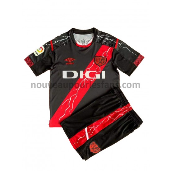 Maillot Rayo Vallecano Enfant Tenue Extérieur 2021-2022 Manche Courte