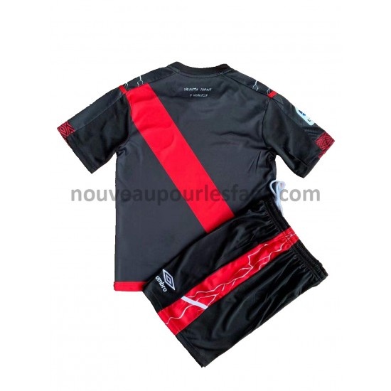 Maillot Rayo Vallecano Enfant Tenue Extérieur 2021-2022 Manche Courte
