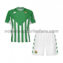 Maillot Real Betis Enfant Tenue Domicile 2021-2022 Manche Courte