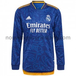 Maillot Real Madrid Tenue Extérieur 2021-2022 Manche Longue