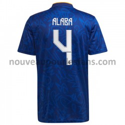 Maillot Real Madrid David Alaba 4 Tenue Extérieur 2021-2022 Manche Courte