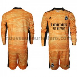 Maillot Real Madrid Gardien Enfant Tenue Extérieur 2021-2022 Manche Longue