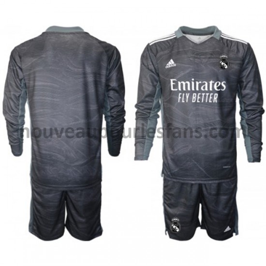 Maillot Real Madrid Gardien Enfant Tenue Domicile 2021-2022 Manche Longue