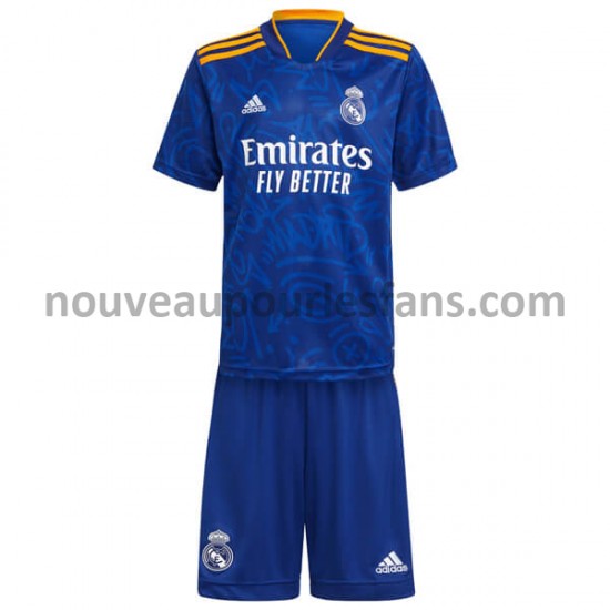 Maillot Real Madrid Enfant Tenue Extérieur 2021-2022 Manche Courte