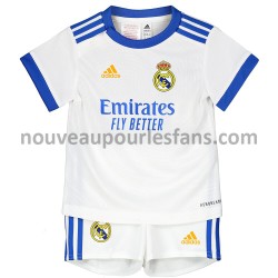 Maillot Real Madrid Enfant Tenue Domicile 2021-2022 Manche Courte