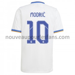 Maillot Real Madrid Luka Modrić 10 Tenue Domicile 2021-2022 Manche Courte