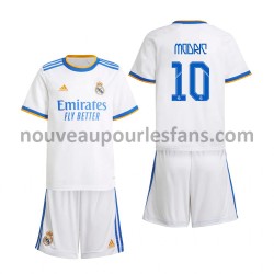 Maillot Real Madrid Luka Modrić 10 Enfant Tenue Domicile 2021-2022 Manche Courte