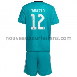 Maillot Real Madrid Marcelo 12 Tenue 3ème 2021-2022 Manche Courte