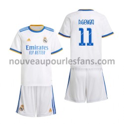 Maillot Real Madrid Marco Asensio 11 Enfant Tenue Domicile 2021-2022 Manche Courte