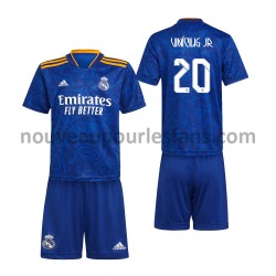 Maillot Real Madrid Vinicius Junior 20 Enfant Tenue Extérieur 2021-2022 Manche Courte