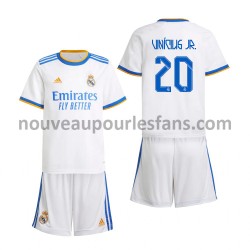 Maillot Real Madrid Vinicius Junior 20 Enfant Tenue Domicile 2021-2022 Manche Courte
