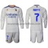 Maillot Real Madrid Tenue Domicile Mbappe 7 2021-2022 Manche Longue