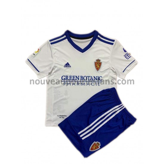 Maillot Real Saragosse Enfant Tenue Domicile 2021-2022 Manche Courte