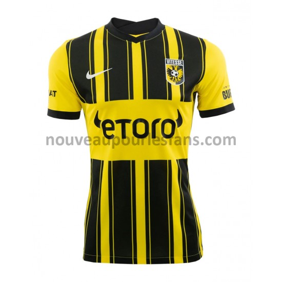 Maillot Vitesse Arnhem Tenue Domicile 2021-2022 Manche Courte