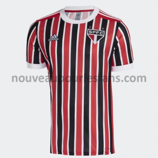 Maillot São Paulo Tenue Extérieur 2021-2022 Manche Courte