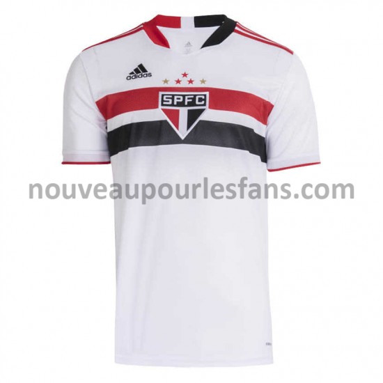 Maillot São Paulo FC Tenue Domicile 2021-2022 Manche Courte