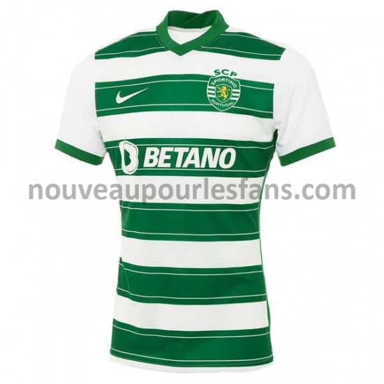 Maillot Sporting CP Tenue Domicile 2021-2022 Manche Courte