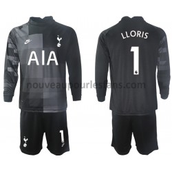 Maillot Tottenham Hotspur Hugo Lloris 1 Gardien Enfant Tenue Extérieur 2021-2022 Manche Longue