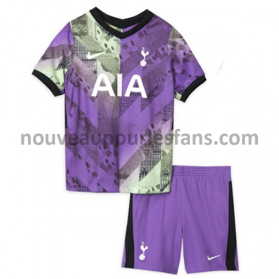Maillot Tottenham Hotspur Enfant Tenue 3ème 2021-2022 Manche Courte