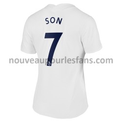 Maillot Tottenham Hotspur Son Heung-min 7 Femme Tenue Domicile 2021-2022 Manche Courte