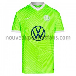 Maillot VFL Wolfsburg Tenue Domicile 2021-2022 Manche Courte