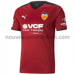 Maillot Valencie CF Tenue Extérieur 2021-2022 Manche Courte