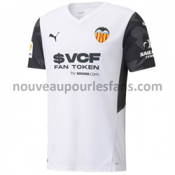 Maillot Valencie CF Tenue Domicile 2021-2022 Manche Courte