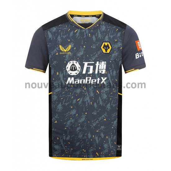 Maillot Wolverhampton Wanderers Tenue Extérieur 2021-2022 Manche Courte