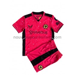Maillot Wolverhampton Wanderers Gardien Enfant Tenue Extérieur 2021-2022 Manche Courte