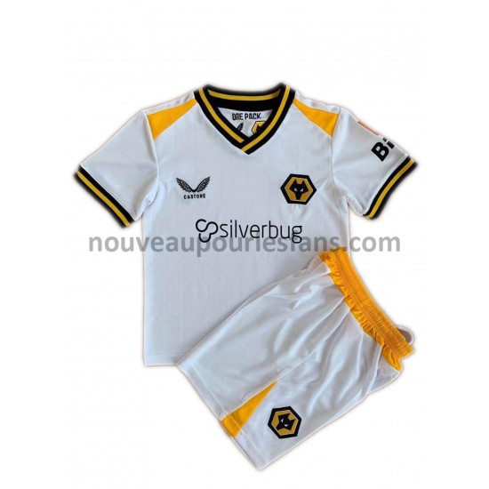 Maillot Wolverhampton Wanderers Enfant Tenue 3ème 2021-2022 Manche Courte