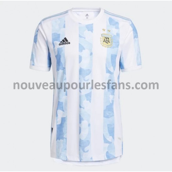 Maillot Argentine Tenue Domicile 2021 Manche Courte
