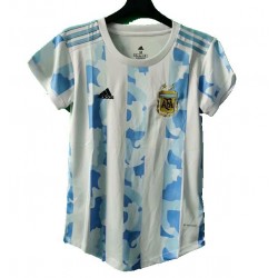 Maillot Argentine Femme Tenue Domicile 2021 Manche Courte