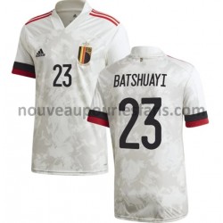Maillot Belgique Batshuayi 23 Tenue Extérieur Euro 2020 Manche Courte