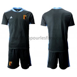 Maillot Belgique Gardien Enfant Tenue Domicile Euro 2020 Manche Courte