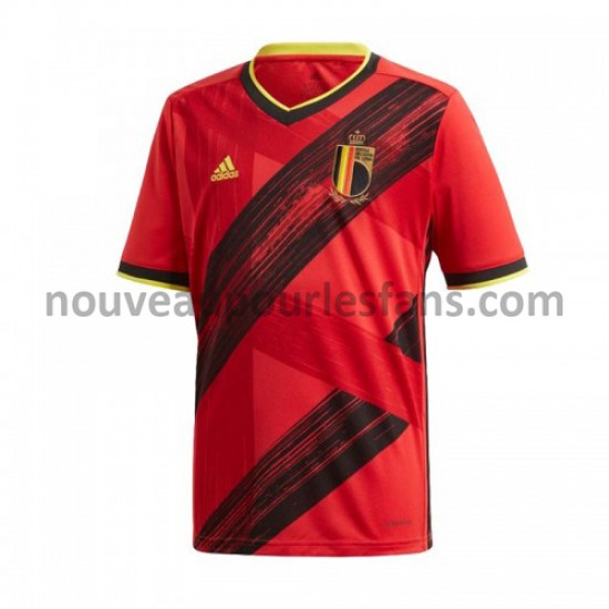 Maillot Belgique Tenue Domicile Euro 2020 Manche Courte