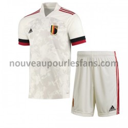 Maillot Belgique Enfant Tenue Extérieur Euro 2020 Manche Courte