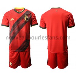 Maillot Belgique Enfant Tenue Domicile Euro 2020 Manche Courte
