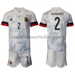 Maillot Belgique Toby Alderweireld 32 Enfant Tenue Extérieur Euro 2020 Manche Courte