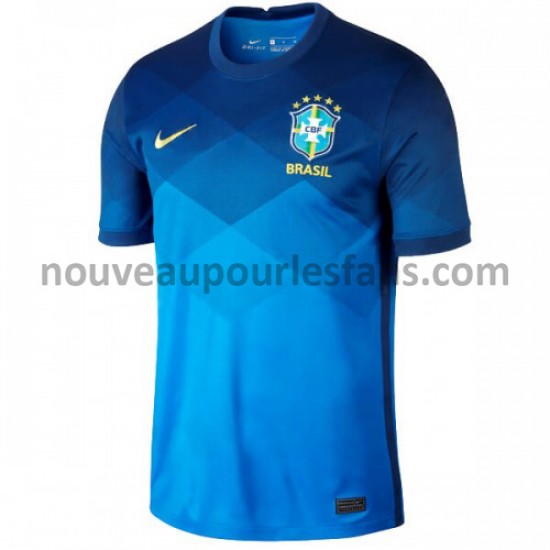 Maillot Brésil Tenue Extérieur 2020-2021 Manche Courte