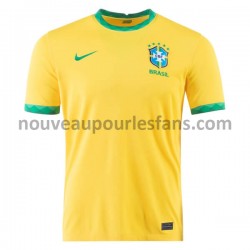 Maillot Brésil Tenue Domicile 2020-2021 Manche Courte